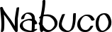 Nabuco font